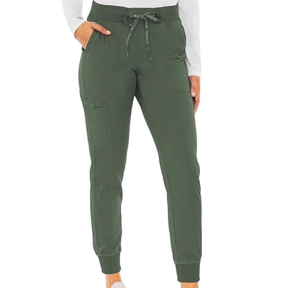 3 Piece Olive Scrub Set Sz Small - Picture 4 of 13